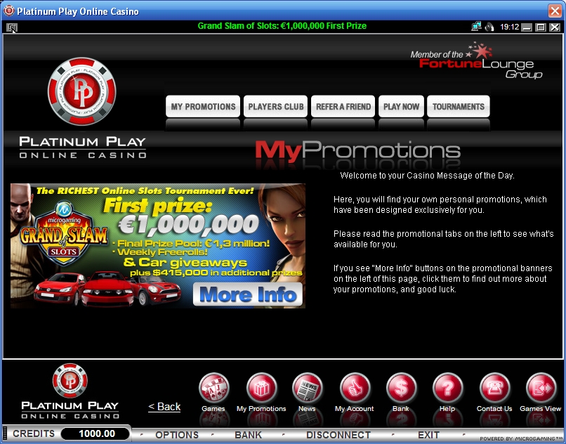 Pure Casino online casino